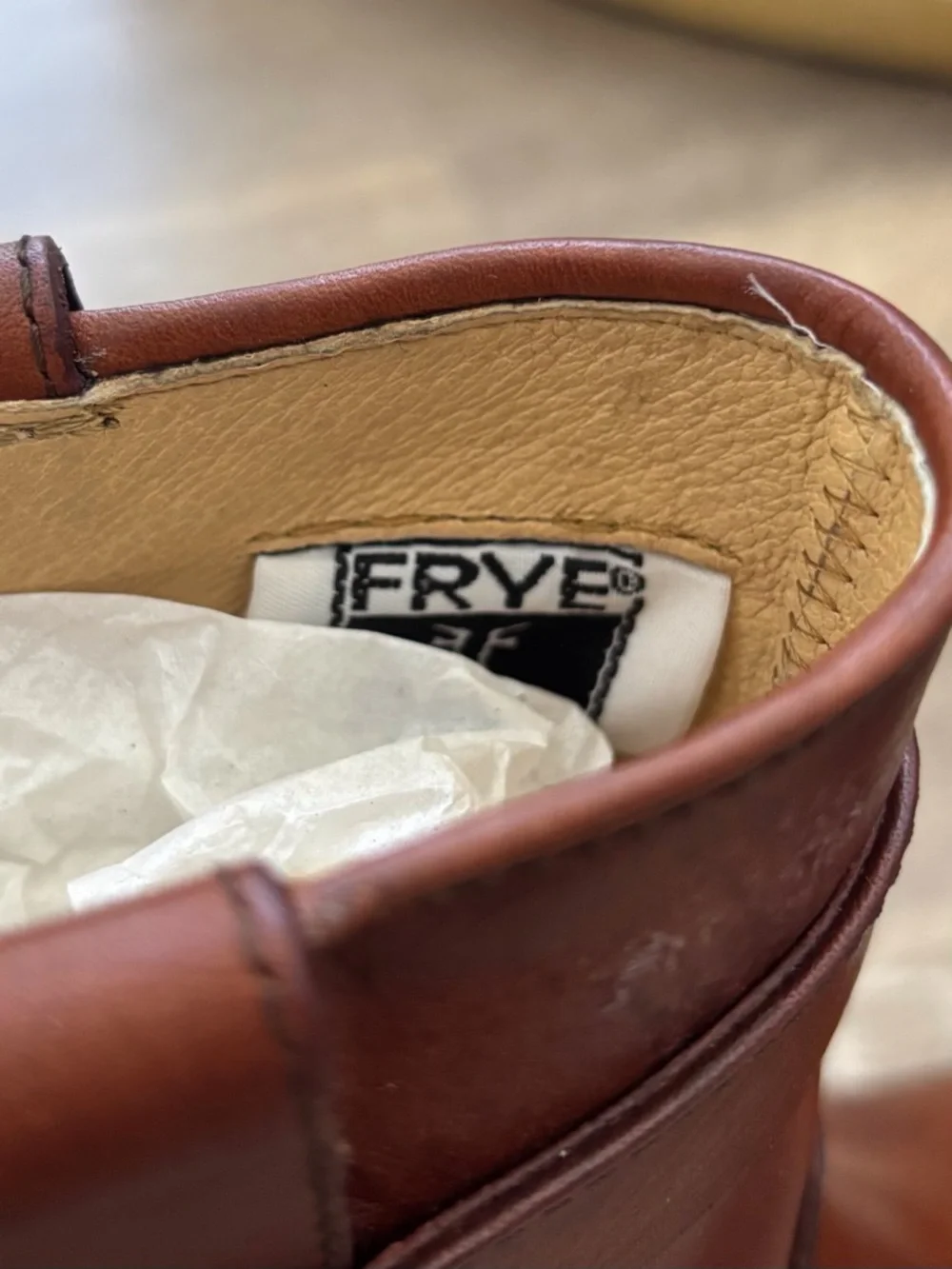 Frye Redwood Leather Paige Short Riding Boot - Picture 7 of 8